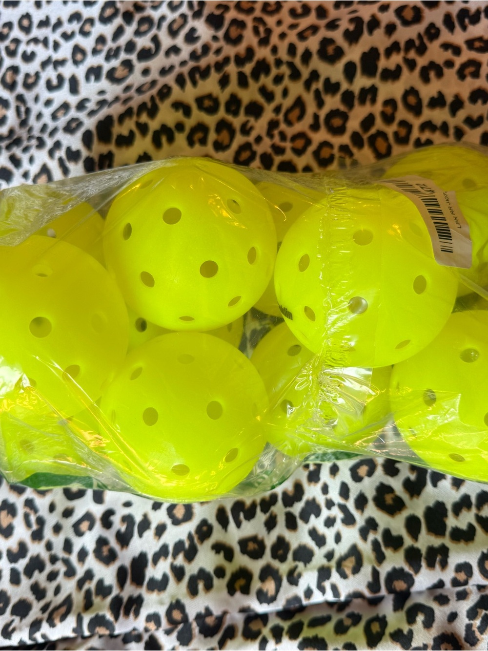 Neon Yellow Practice Wiffle Balls - Pack of 10